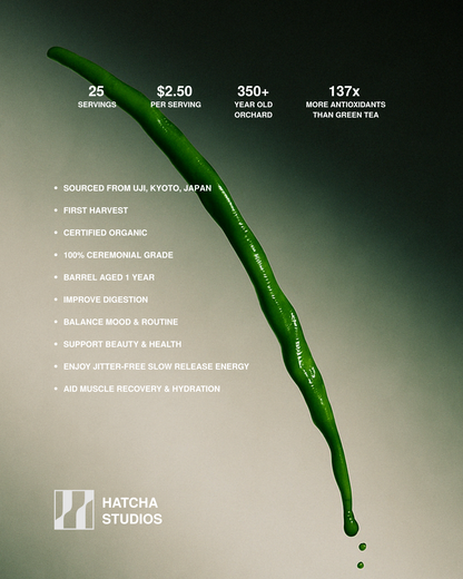 Hatcha Studios Ceremonial Grade Organic Matcha - First Harvest [Limited Edition]